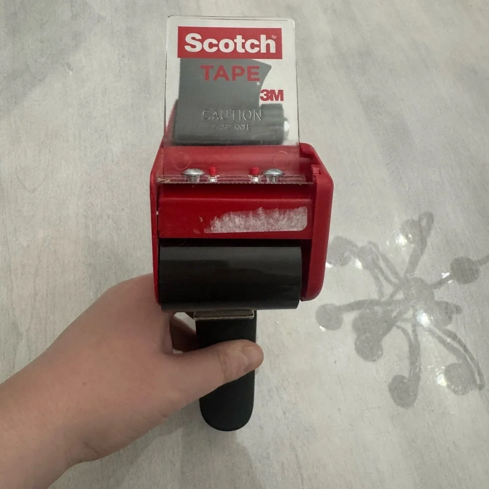 3M Scotch Tape Shipping Packing Tape Gun